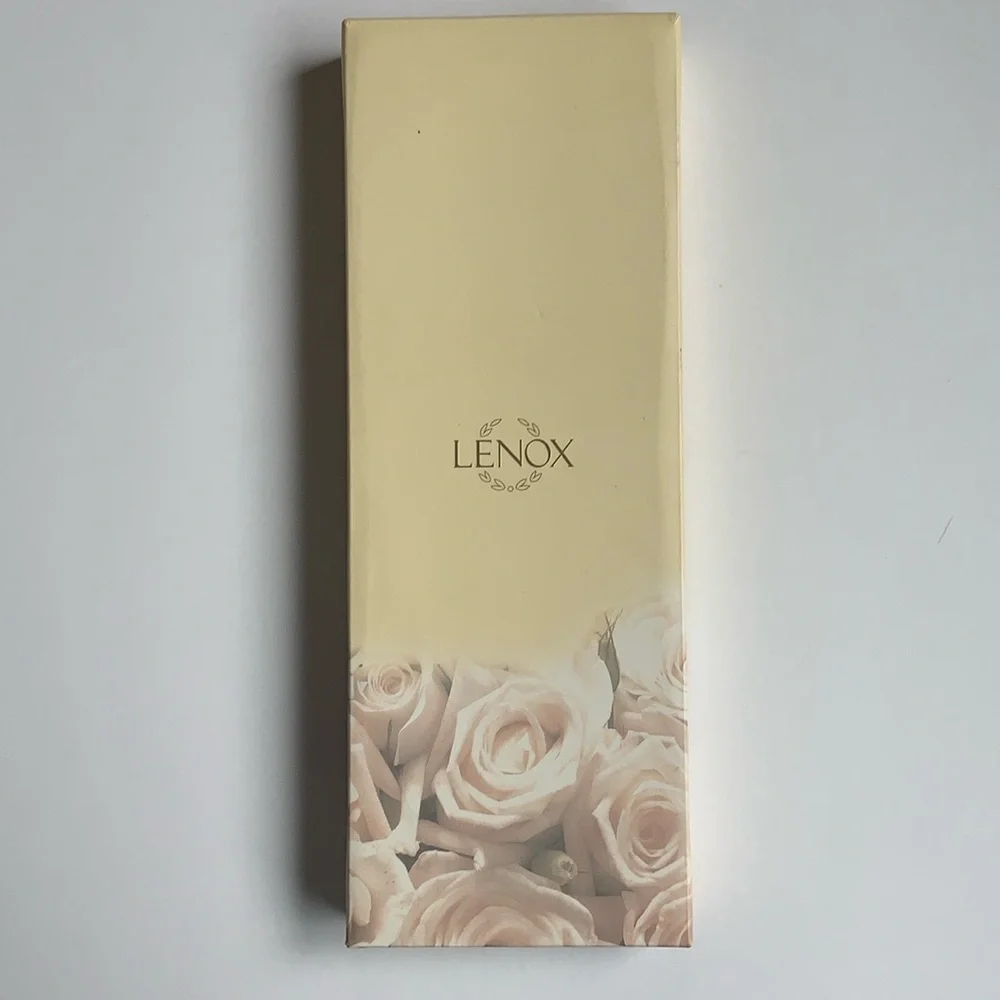 LENOX Like New Forevermore Heart 2 Piece Dessert Set Knife & Cake Serving